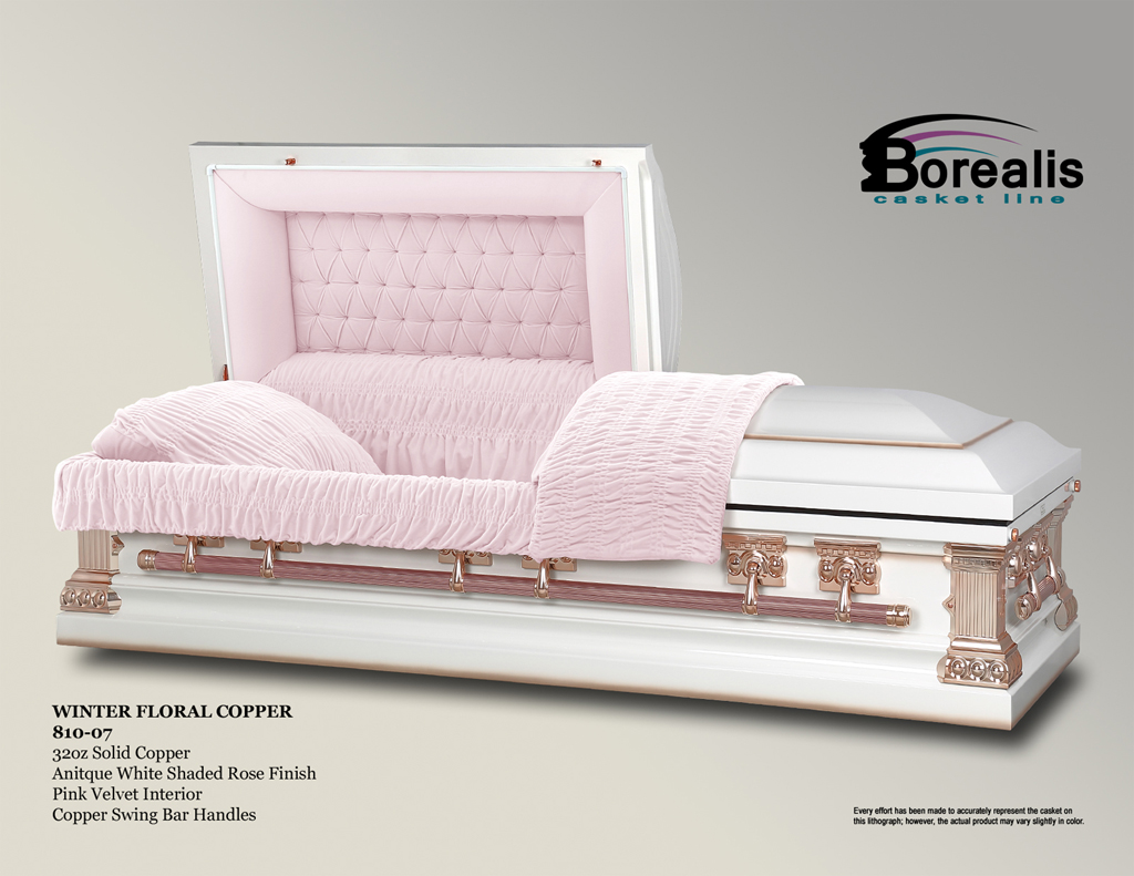 Winter Floral Copper